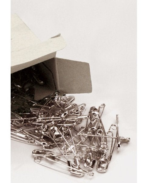 Produktbild - 41531 - Säkerhetsnål nickelöverdragen utan kula nr 2 38mm