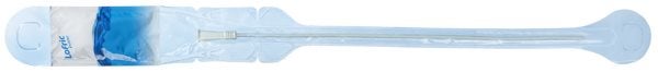 Produktbild - 42755 - Tappningskateter Nelaton hydrofil plast med vätska vit CH12 40cm