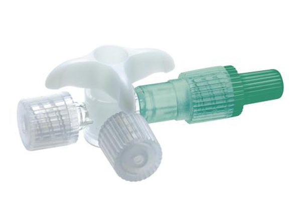 Produktbild - 82894 - Infusionskran 3-vägs svivel vit