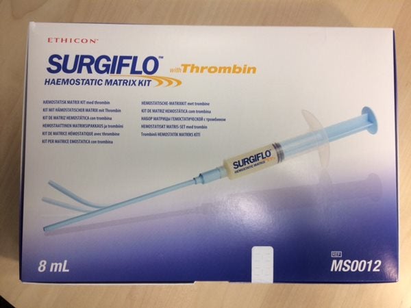 Produktbild - 54940 - Hemostatikum med trombin 8ml