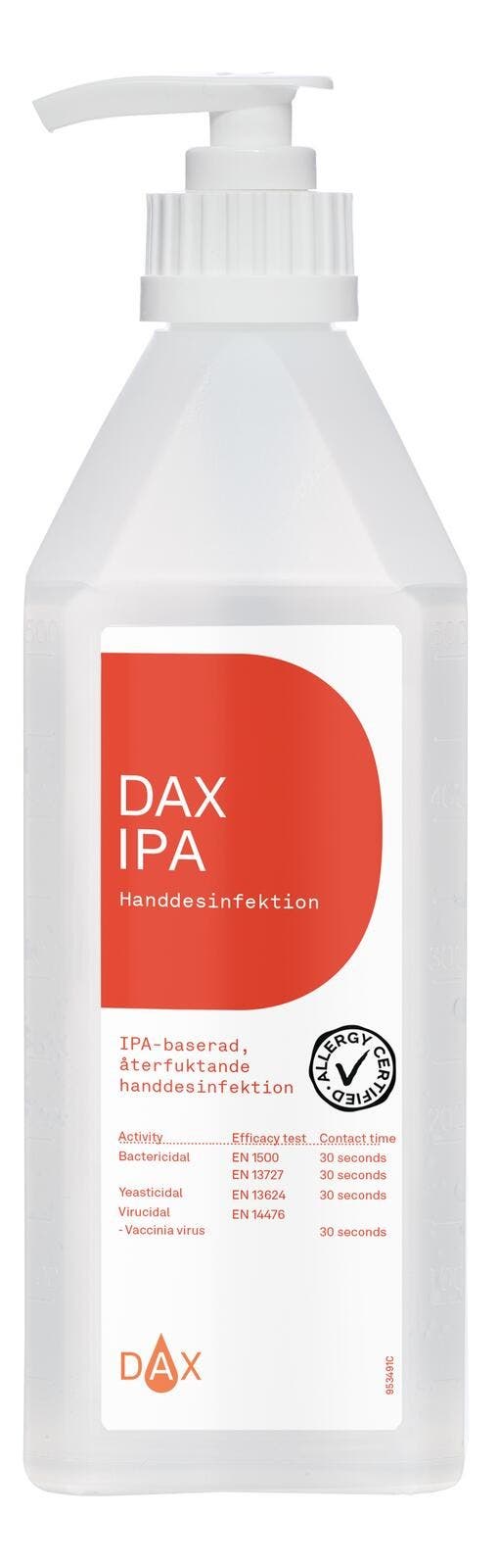 Produktbild - VF000183936 - Handdesinfektionsmedel Isopropanol med pump 600ml