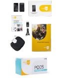 Produktbild - VF000183485 - Startkit med handenhet kabel laddare skyddskal till PDM mjuk väska för tillbehör förenklad användarhandbok snabbguide och 10 podar