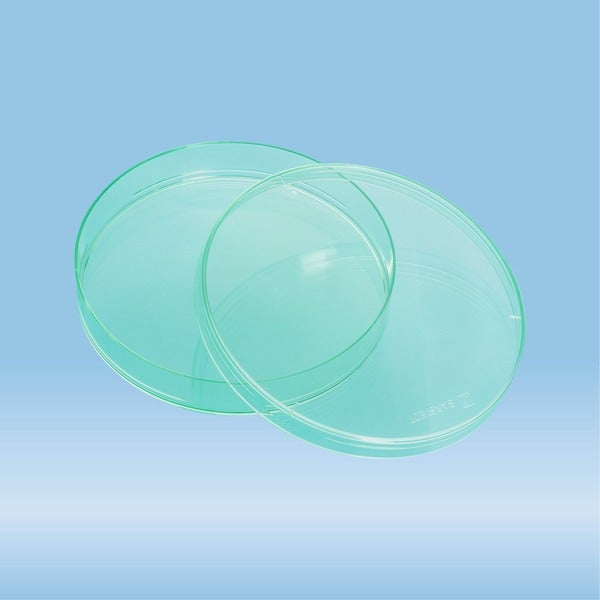 Produktbild - VF000183670 - Petriskål plast ventilerad grön Ø92x16mm