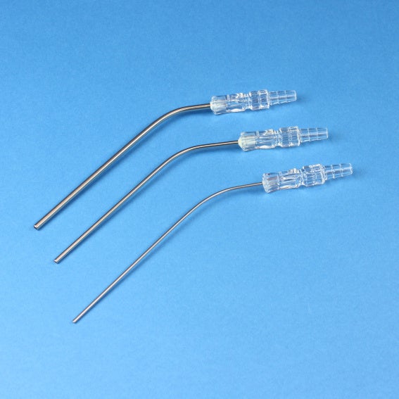 Produktbild - VF000184036 - Sugkanyl nasal med handtag och vakuumkontroll metall 3,0x150mm