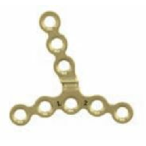 Produktbild - VF000121545 - MATRIX MAXILLARY PLATE LE PREBENT LENGTHEN 10MM T0.8