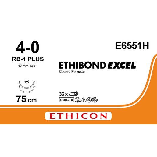 Produktbild - VF000186170 - ETHIBOND 4-0 2XRB-1 75CM