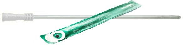 Produktbild - 81129 - Tappningskateter Nelaton hydrofil plast med vätska vit CH12 40cm