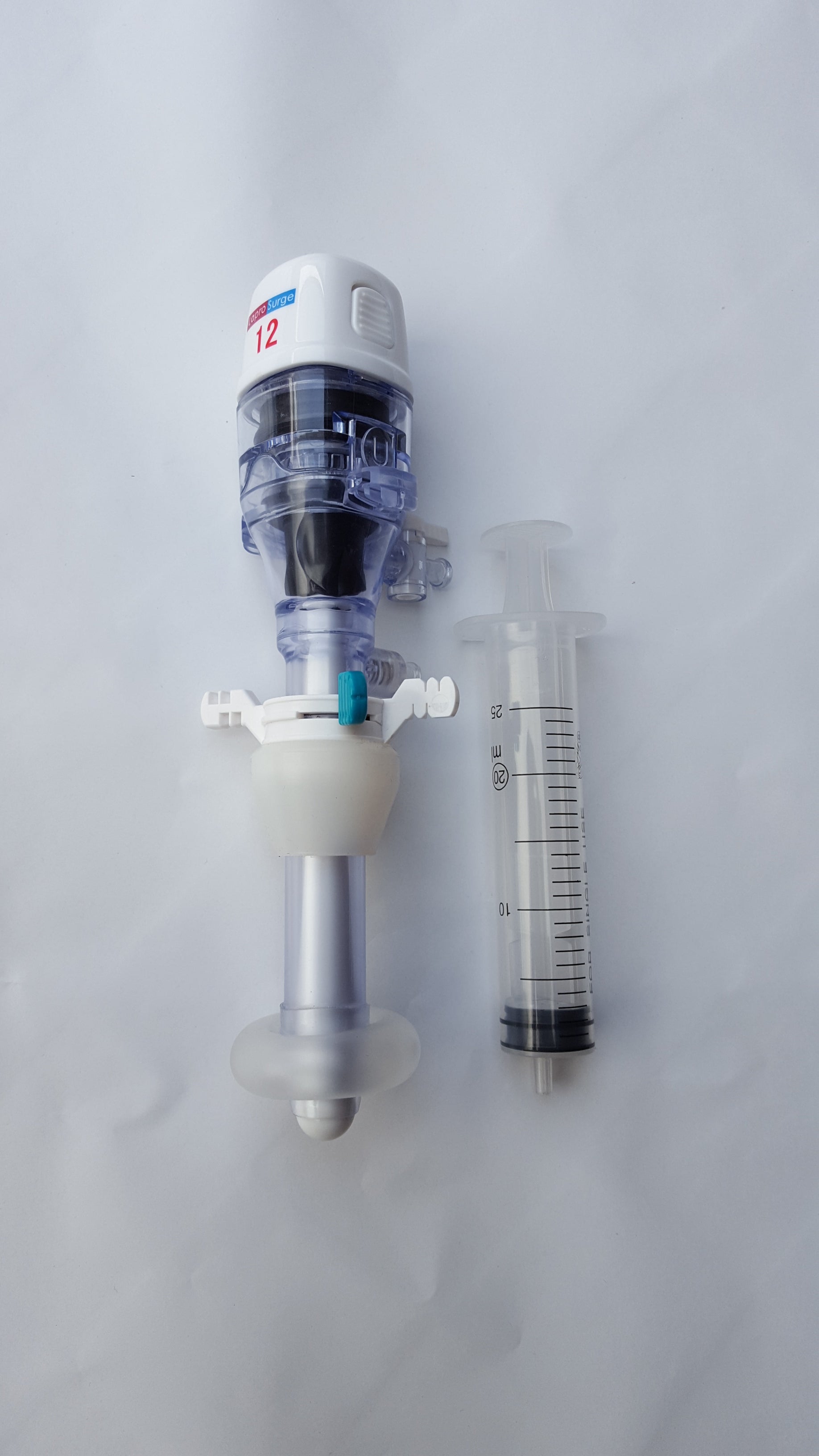 Produktbild - VF000162746 - 1 X HASSON 12MM BLUNT BALLOON TROAKAR /PORT - MED FIXERING OCH SPRUTA 5ST