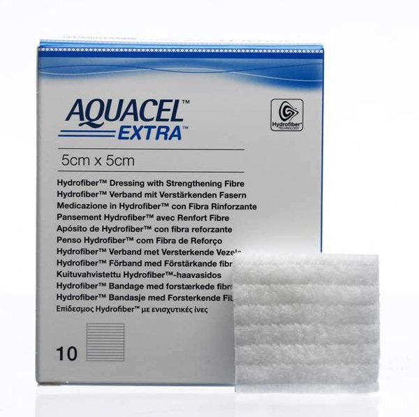 Produktbild - 50999 - Fiberförband förstärkt gelbildande 5x5cm