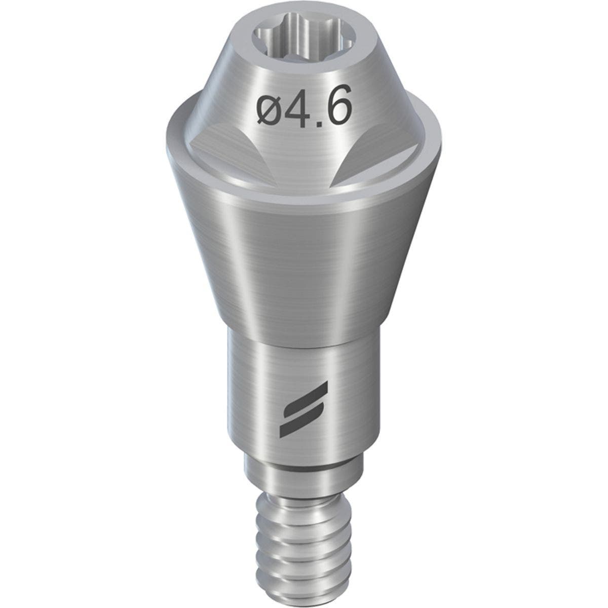 Produktbild - VF000179030 - Skruvretinerad distans RC steril 4,6mm gingivahöjd 2,5mm 0°