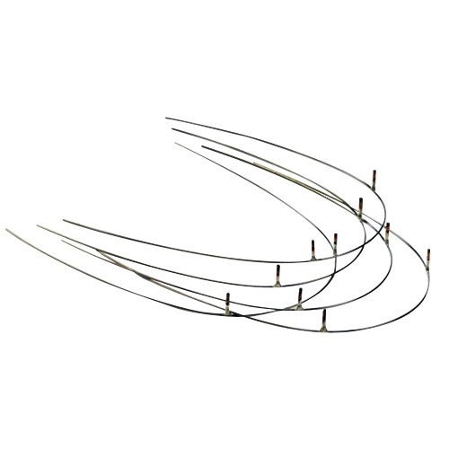 Produktbild - VF000142042 - Kantbåge rostfritt stål med stolpar EUR 1 0.017x0,025" 36mm 10-pack