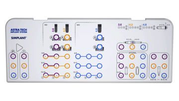 Produktbild - VF000178731 - Twin-fäste för vänster överkäke med krok 7° torque 5° vinkel och 0.022" slot
