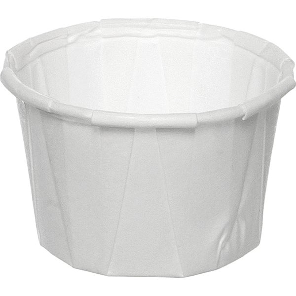 Produktbild - 66099 - Medicinbägare papper för torra läkemedel 29ml Ø42x26mm