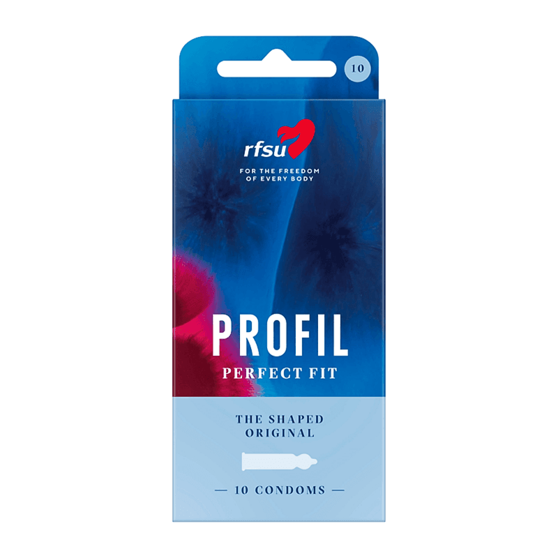 Produktbild 2 - 59561 - Kondom profilerad 53mm Profil 10-pack