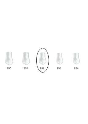 Produktbild - VF000175095 - Kronformar anterior nr 232 refill till pos 3 5-pack