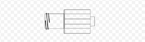 Produktbild - 62236 - Kombinationspropp för infusionskanyl hane/hona blå