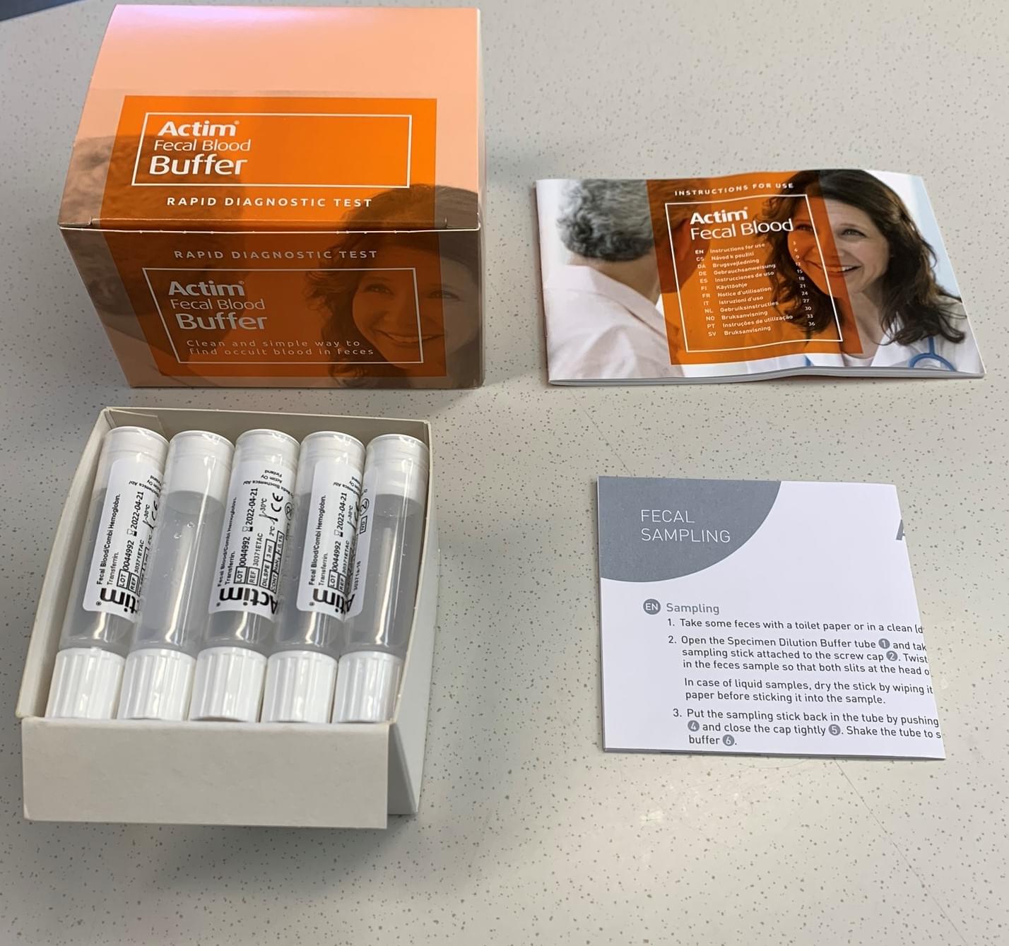 Produktbild 2 - 44986 - Provtagningsflaska för blod i faeces