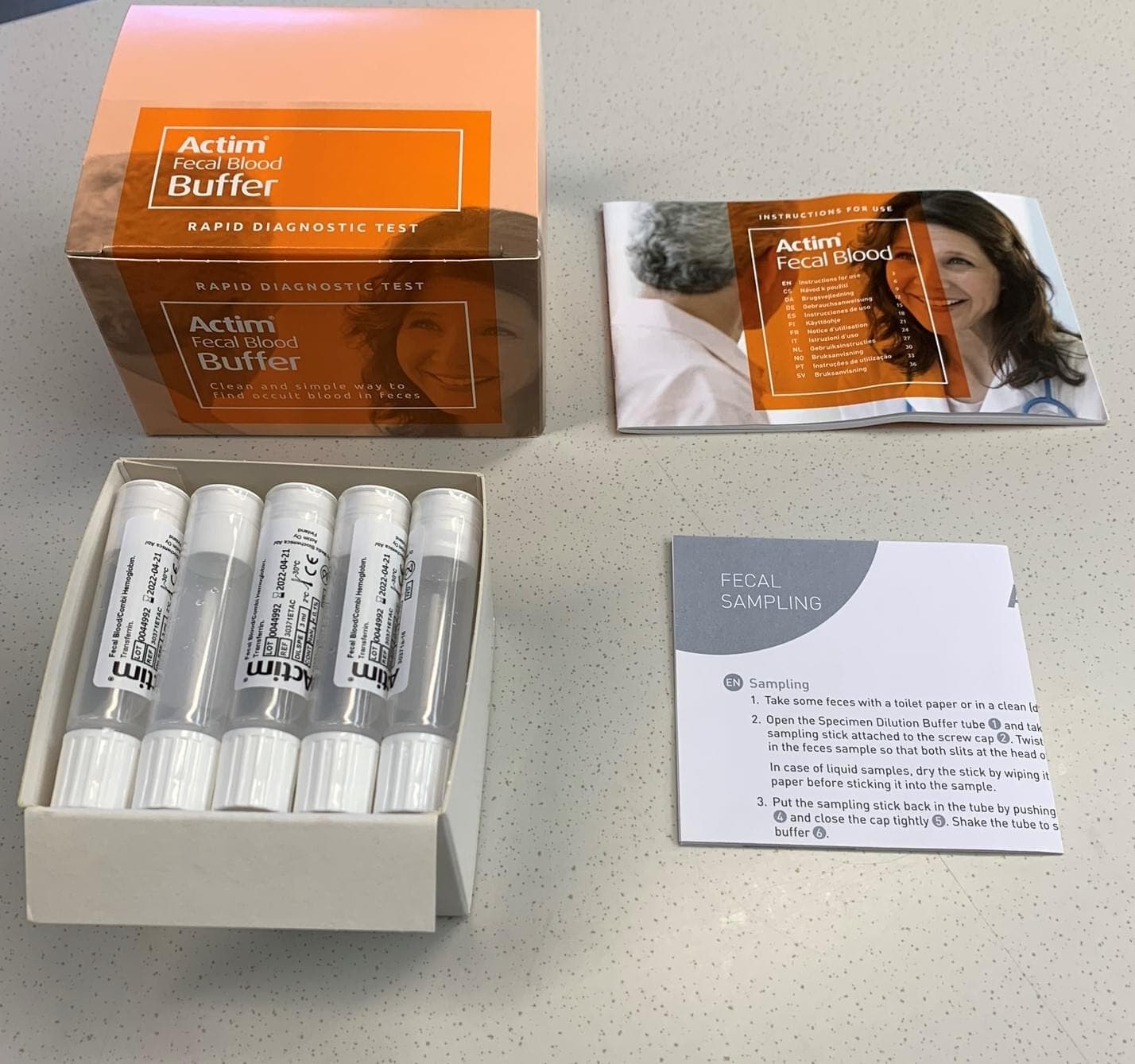 Produktbild 2 - 44986 - Provtagningsflaska för blod i faeces