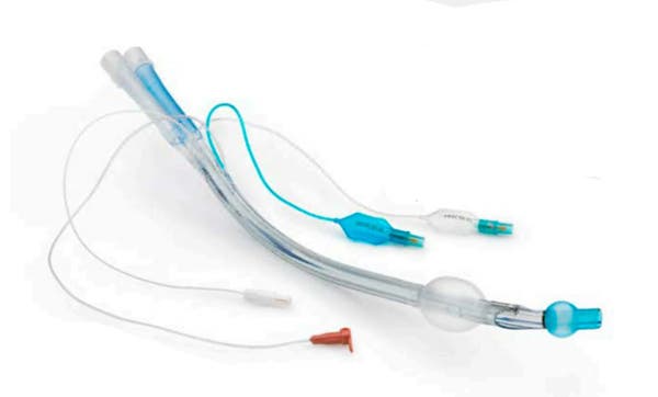 Produktbild 1 - 60581 - Bronkealtub m kuff vä rak 37 dubbellumen u hook m kamera