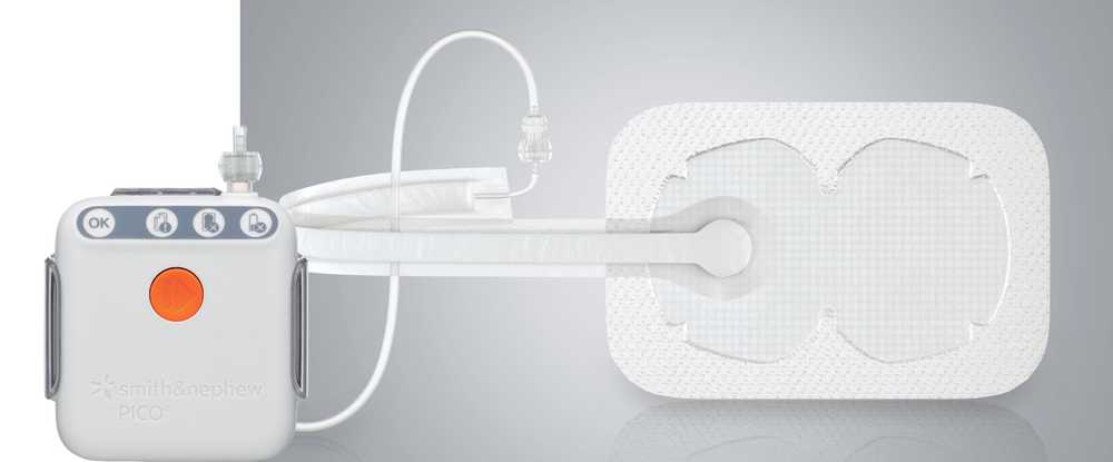 Produktbild - VF000152771 - Set för undertrycksbehandling formad med pump och 1 förband 20x25cm