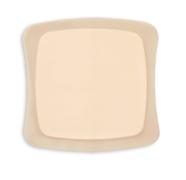 Produktbild - 52085 - Polyuretanskumförband gelbildande med häftkant 17,5x17,5cm