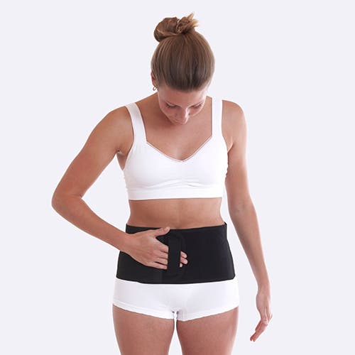 Produktbild - VF7002977 - Stödgördel extra stadig med kardborreknäppning 16cm strl XL