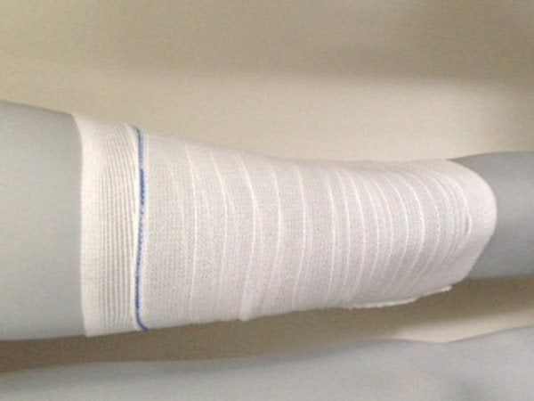 Produktbild - 53039 - Fixering för urinpåse ben 65-95cm strl XL med ficka och benöppning