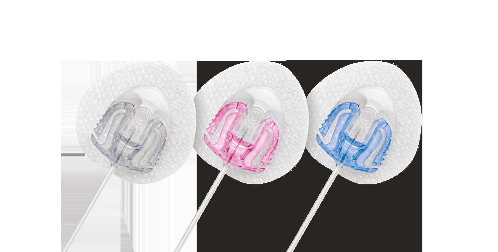 Produktbild - VF000183402 - Infusionsset 90° t:lock blå 6mm/60cm