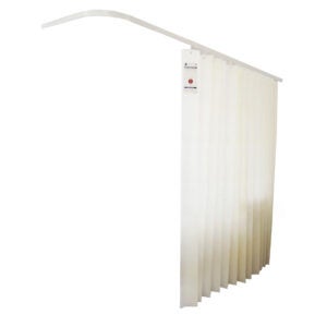 Produktbild - VF000116232 - Engångsdraperi med öljetter ljusgul 375x200