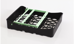 Produktbild - VF000174966 - Halvbricka med instrumentbygel svart och mintgrön