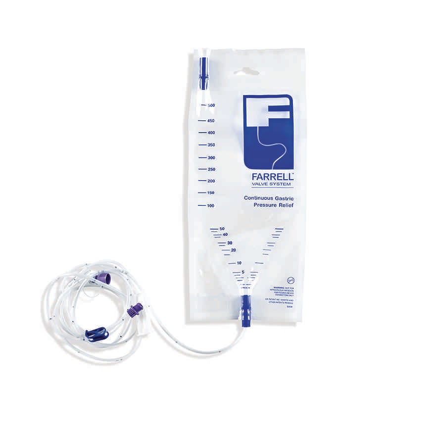 Produktbild - VF000174593 - Gastriskt tryckutjämnings- och dekompressionssystem med ENFit koppling 500ml