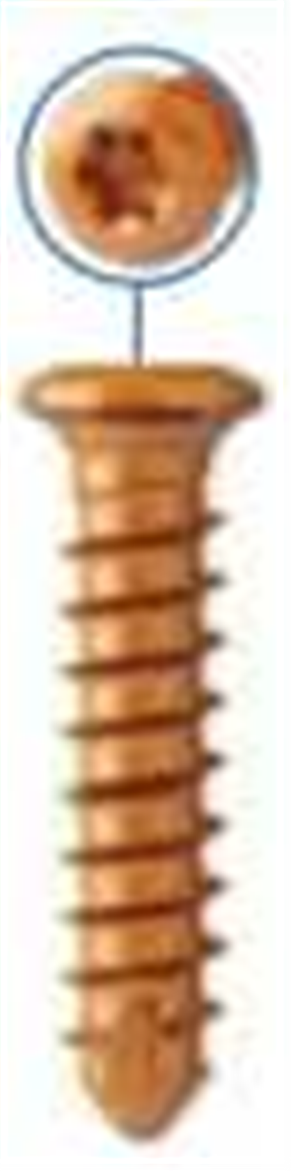 Produktbild - VF000191673 - Bone Screw VariAx2  T10, Full Thread, 3.5mm / L24mm