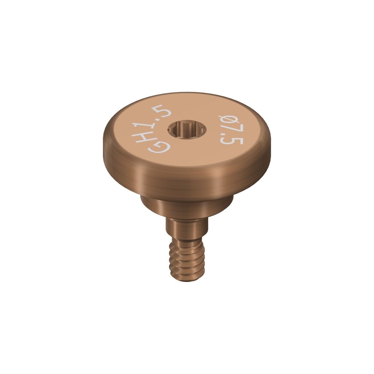 Produktbild 1 - 064.8214S - Läkdistans WB titan diameter 7,5 gingivahöjd 1,5 distanshöjd 2