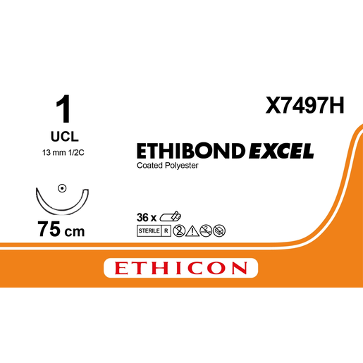 Produktbild - VF000148383 - ETHIBOND 1 UCL 75CM GREEN