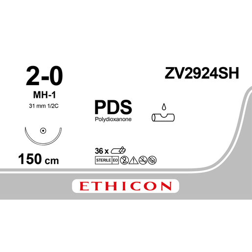 Produktbild - VF000149645 - PDS 2-0 MH-1 150CM LOOP VIO