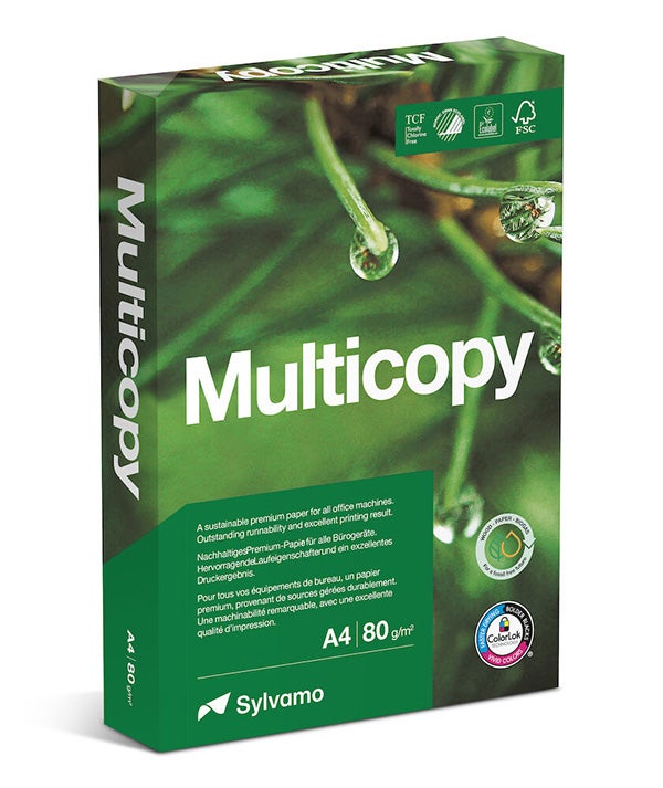 Produktbild - 64613 - Kopieringspapper ohålat vit A4 80g