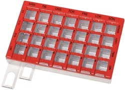 Produktbild - 66110 - Doseringsask för medicin 7 dagar Maxi 20,5x13,5x3cm