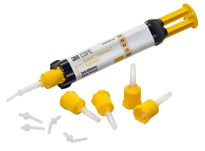 Produktbild - VF000145758 - Kapsel cement universal färg A2 8,5g (5ml) inklusive 15 blandningsspetsar regular