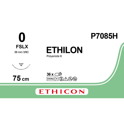 Produktbild - VF000149896 - ETHILON 0 FSLX 75CM BLACK