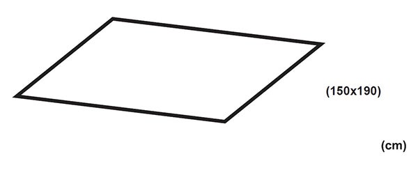 Produktbild - 65032 - OPLAKAN INSTRBORD PP 150X190CM