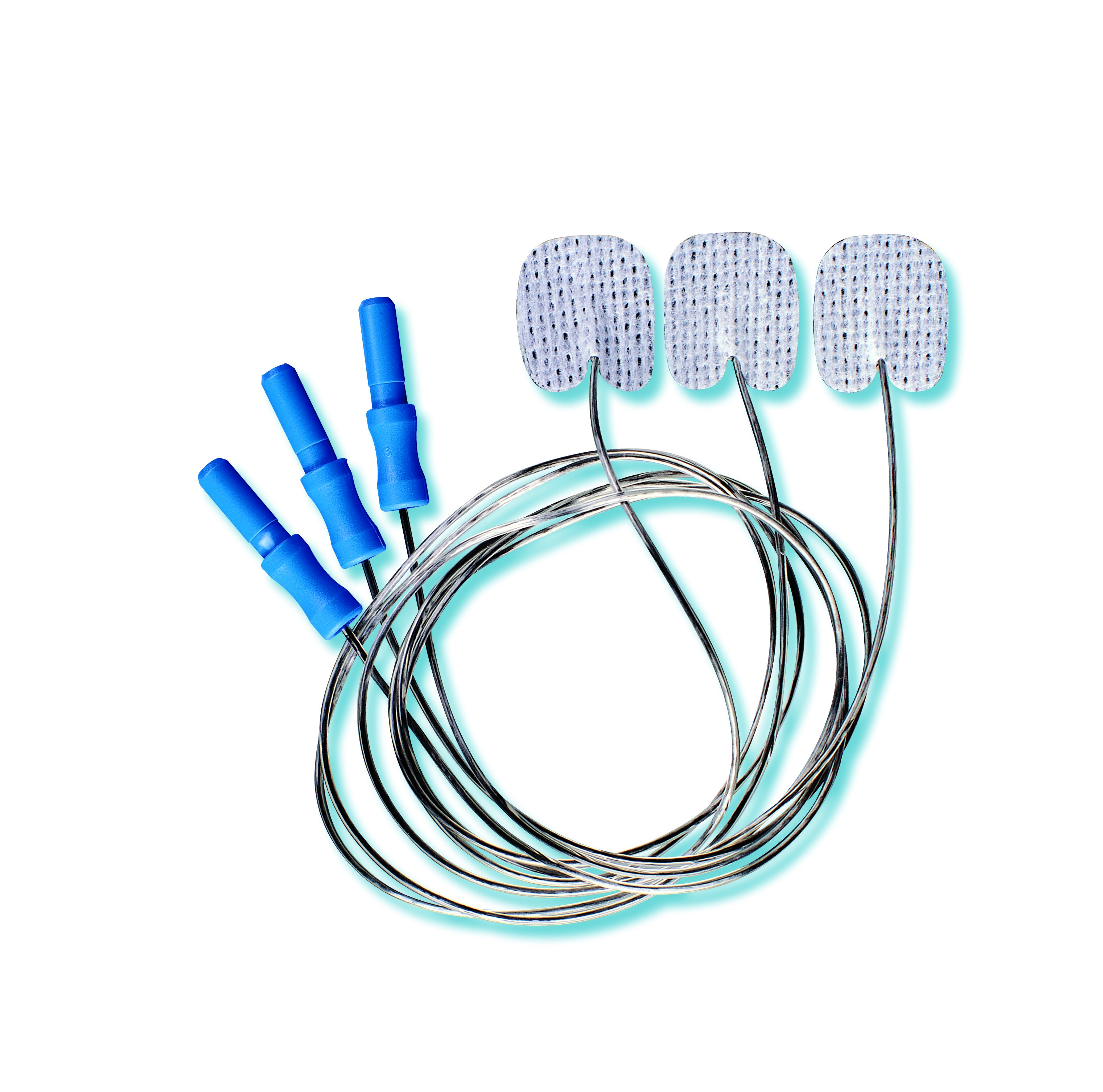 Produktbild - VF7000143 - EKG-elektrod för neonatal <1000 med fast gel och röntgentransparent slang med DIN-kontakt 50cm