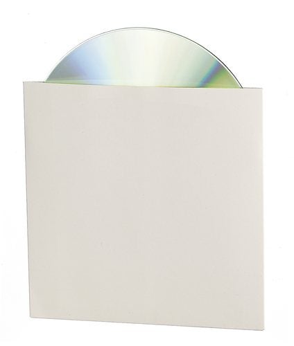 Produktbild - 41235 - CD/DVD-kuvert kartong vit
