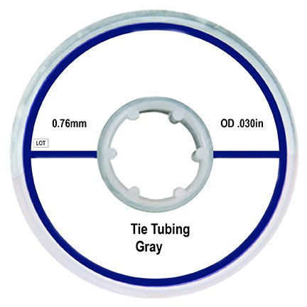 Produktbild - VF000138605 - Bågtrådshylsa elastomer grå innerdiameter 0,030" ytterdiameter 0,065" 10ft