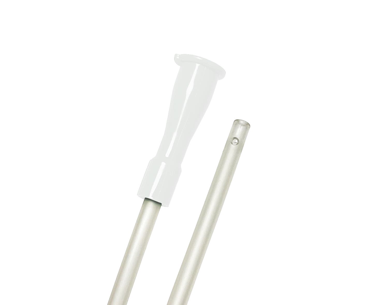 Produktbild 2 - 45289 - Sugkateter rak med ändhål och sidohål vit Ch 12 53cm