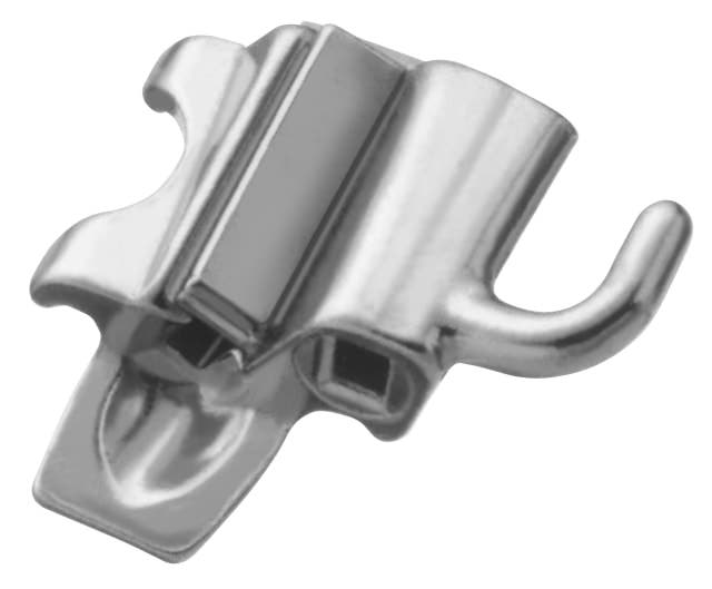 Produktbild - VF000140840 - Dubbel buccal tub gjuten för underkäke 0.018" -10° torque 0° angulerad distal offset 0°