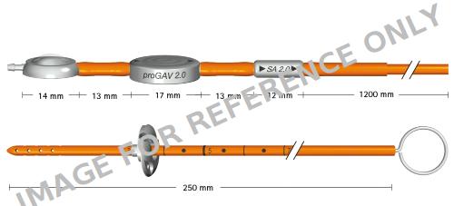 Produktbild - VF7005007 - Progav 2.0 Shunt System Xabo Sa 30With Pediatric Control Reservoir