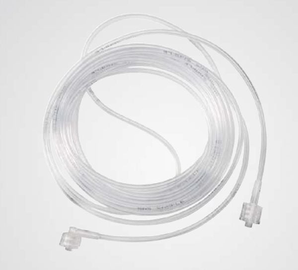 Produktbild - 47960 - Samplingsslang vinklad med luer-lock hane/hane till narkosapparat 3m