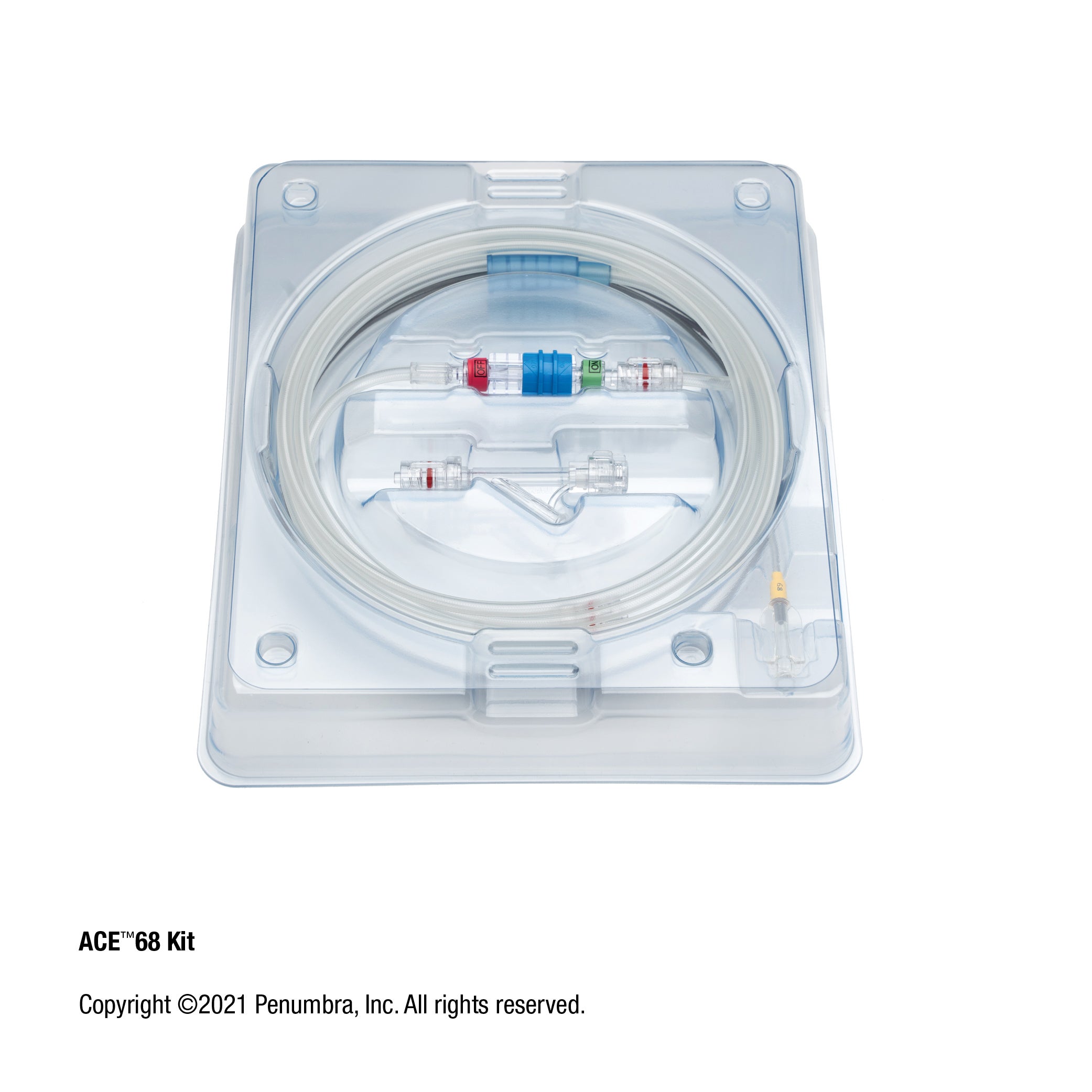 Produktbild - VF000165821 - Intermediärkateter ACE68 reperfusion kateter med aspirationsslang