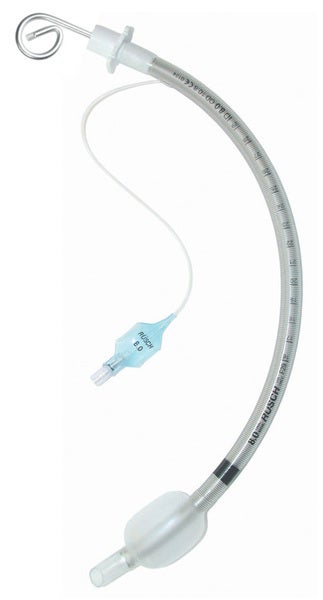 Produktbild - VF000185482 - Endotrakealtub armerad med kuff och ledare Magill 6,0