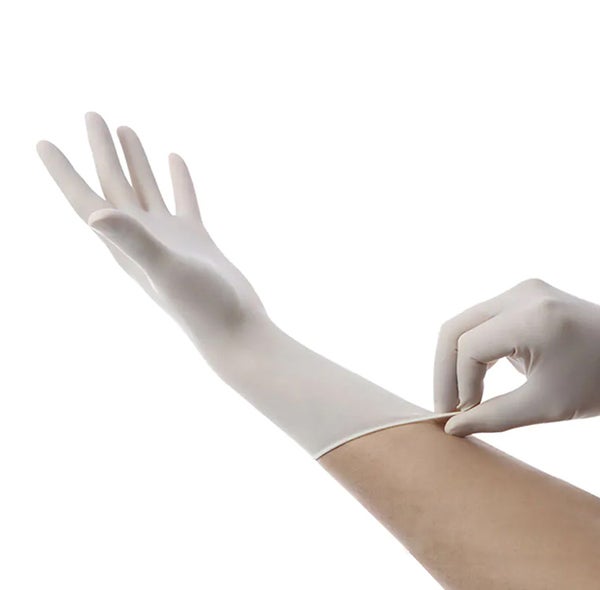 Produktbild - 63838 - Operationshandskar polyisopren vit strl 7,0